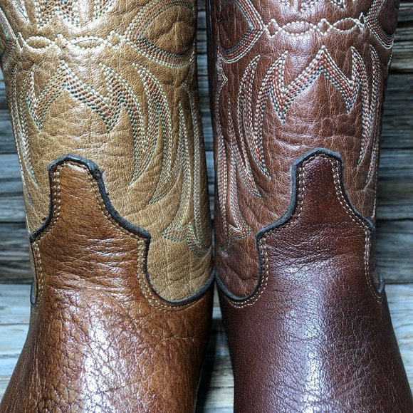 NEW Tony Lama 7913 American Bay Brown Leather Cowboy Western Boots Men 9… main image 8